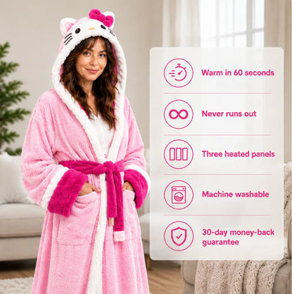 Hello Kitty Heated Wearable Blanket