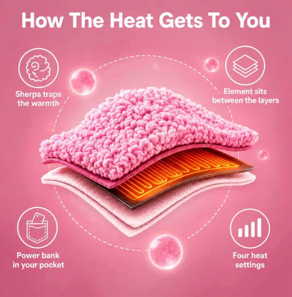 Hello Kitty Heated Wearable Blanket
