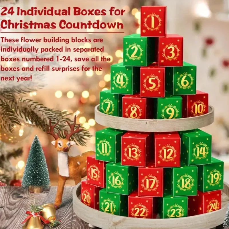 24 Days Flower Advent Calendar