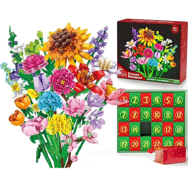 24 Days Flower Advent Calendar