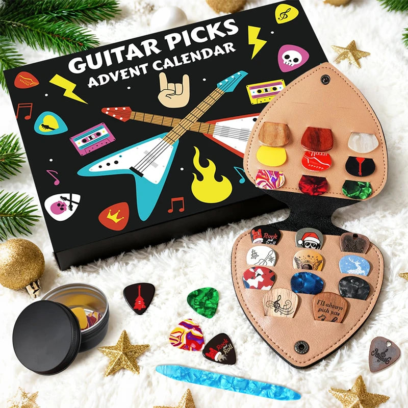 Guitar Picks Advent Calendar