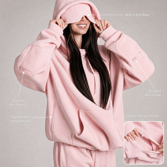 Airplane Mode Travel Hoodie